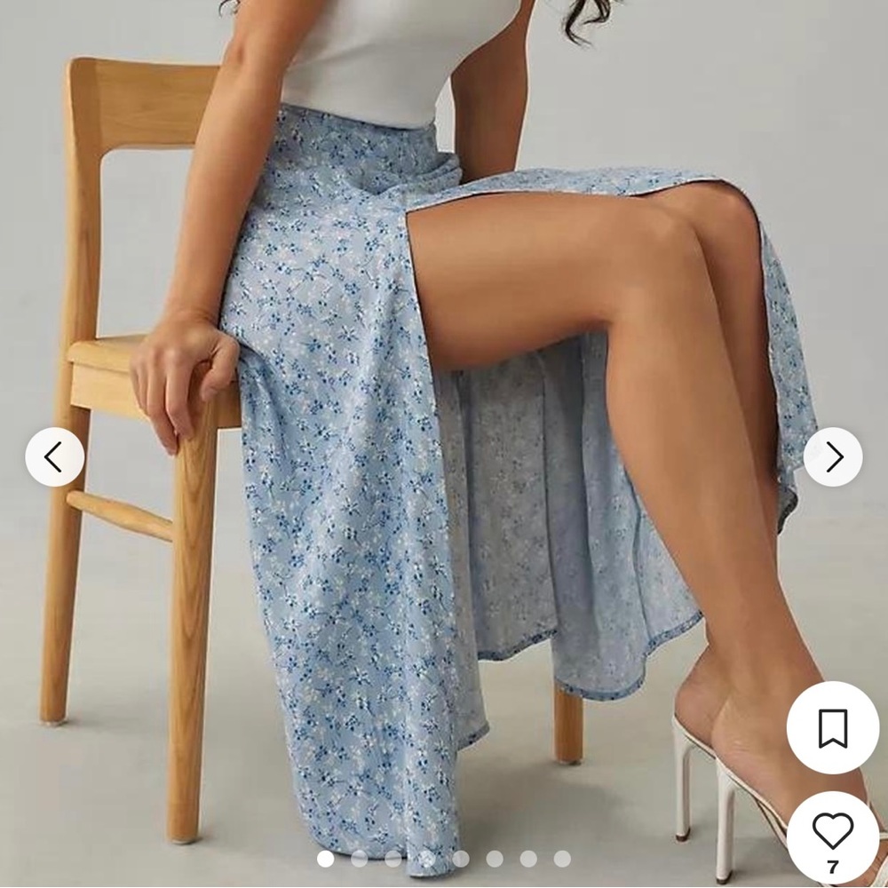 Blue Skirt from Reformation